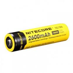 Картинка Аккуммуляторная батарея Nitecore 18650 Li-ion 2600 mAh