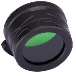 Картинка Светофильтр Nitecore NFD 34 мм зеленый для фонарей SRT6; MT26; MT 25; EC 25
