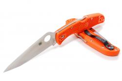 Картинка Нож Spyderco Endura 4 Flat Ground, ц:оранжевый