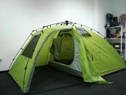 Палатка полуавтомат 3-х 2-слой. Norfin PELED 3 3000мм / FG / 205+(125)Х195х135см / NF (NF-10405)