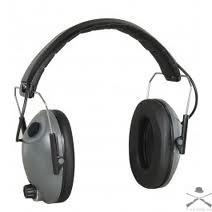 Наушники активные Allen Electronic Low Profile Hearing Muffs. Цвет -  серый. (1568.01.55)
