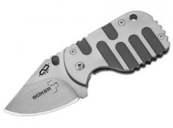 Картинка Нож Boker Plus Subcom Titanium Клинок 4.8 cм. Скл.