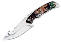 Картинка Нож Buck Alpha Hunter Camo Gut Hook