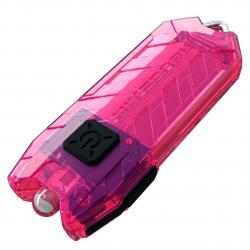 Фонарь Nitecore TUBE (1 LED, 45 люмен, 2 режима, USB), розовый (6-1147-3)