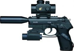 Картинка Пневматический пистолет Gamo PT-80 Tactical