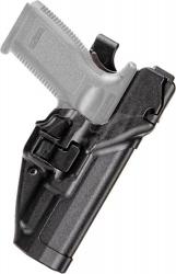 Кобура BLACKHAWK SERPA® Level 3 Auto Lock, поясная, для Glock 17/19/22/23/31/32 левша, полимерная ц:черный (1649.12.00) (1649.12.00)