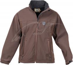 Картинка Куртка Unisport Soft-Shell U-Tex 2XL ц:коричневый