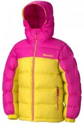 Картинка Marmot Girl's Guides Down Hoody куртка для девочек pink rock р.M