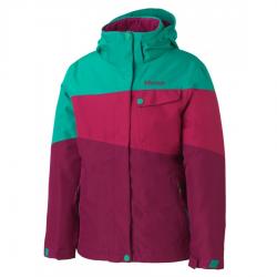 Картинка Marmot Girls Moonstruck Jacket куртка для девочек plum rose/lush р.XL