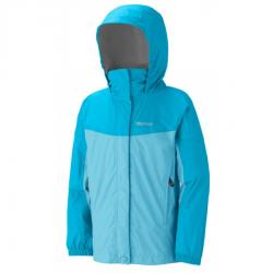 Картинка Marmot Girl's precip jacket куртка для девочек blue radiance/breeze blue р.XL