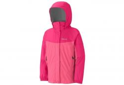 Картинка Marmot Girl's precip jacket куртка для девочек plush pink/hot berry р.S