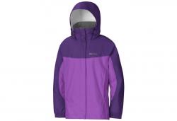 Картинка Marmot Girl's PreCip Jacket куртка для девочек purple shadow/lavender voilet р.S