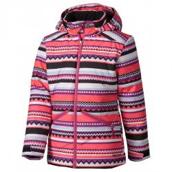 Картинка Marmot Girl's Scarlett Jacket куртка для девочек pink rock stripe p.M