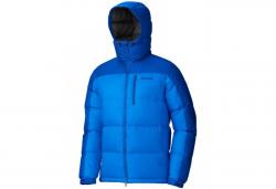 Картинка Marmot Guides Down Hoody куртка мужская cobalt blue-dark azure р.XL