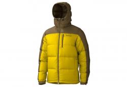 Marmot Guides Down Hoody куртка мужская green mustard/brown moss р.L (MRT 73060.9098-L)