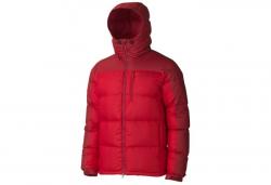 Картинка Marmot Guides Down Hoody куртка мужская team red/dark crimson р.XL