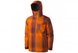 Marmot OLD Flatspin Jacket куртка мужская orange spice plaid р.L (MRT 70770.9225-L)