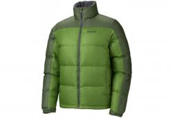 Картинка Marmot OLD Guides down sweater куртка мужская green pepper-midnight green р.L