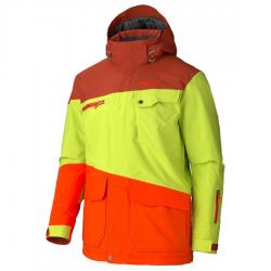 Картинка Marmot OLD Space Walk Jacket куртка мужкая orange rust-green lime-sunset orange р.M