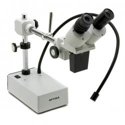 Картинка Микроскоп Optika ST-50LED 20x-40x Bino Stereo