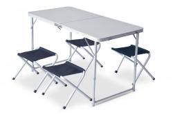 Набор мебели Pinguin SET TABLE + 4 STOOLS PETROL (PNG 621006 PETROL)