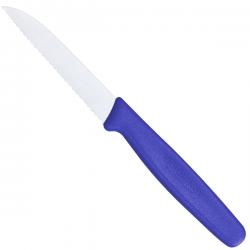 Картинка Нож кухонный Victorinox Standart 8 см, серрейтор, синий