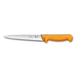 Картинка Нож кухонный Victorinox Swibo, Filleting, жовтий, 18 см