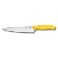 Картинка Нож кухонный Victorinox SwissClassic, 19 cм, жовтий, блістер