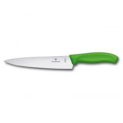 Картинка Нож кухонный Victorinox SwissClassic, 19 cм, зелений, блістер