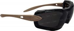 Картинка Очки Swiss Eye Detection, 2 комплекта сменных линз, съемная пылевая защита, сменное гибкое оголовье. ц:песочный