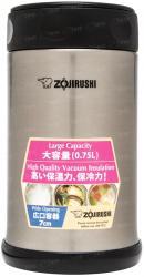 Пищевой термоконтейнер ZOJIRUSHI SW-FCE75XA 0.75 л ц:стальной (SW-FCE75XA)