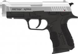 Картинка Пистолет стартовый Retay XPro, 9мм. ц:chrome