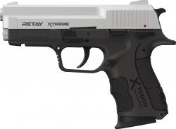 Пистолет стартовый Retay XTreme, 9мм. ц:chrome (1195.06.08)