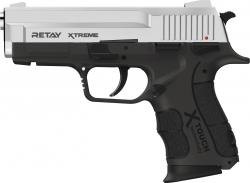 Пистолет стартовый Retay XTreme, 9мм. ц:nickel (1195.06.09)