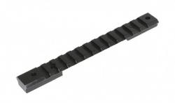 Планка Warne MAXIMA Tactical 1-Piece Steel Rail (Weaver/ Picatinny) для карабинов Marlin XL-7 и Winchester 70 Standard Action. Сталь. (М676М)