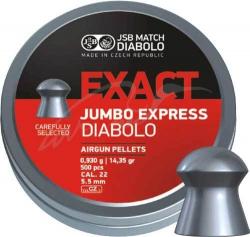 Пули пневм JSB Diabolo Exact Jumbo Express 5,52 мм 0,930 гр. (250 шт/уп) (1453.05.24)