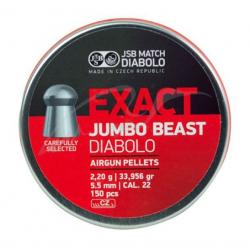 Картинка Пули пневм JSB Exact Jumbo Beast, 5,52 мм , 2,2 г, 150 шт/уп