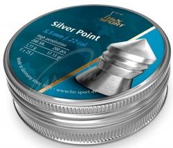 Картинка Пули пневматические H&N Silver Point, 5,5 мм ,1.11г, 200шт/уп,