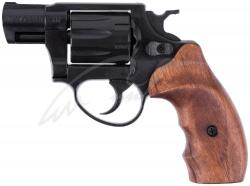 Картинка Револьвер флобера ME 38 Pocket 4R черный, дерев. рукоятка, 240129, 4 мм