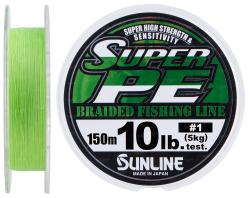 Шнур Sunline New Super PE 150м (салат.) #1.0/0.165мм 10LB/5кг (1658.08.88)