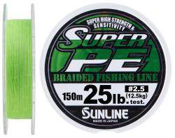 Шнур Sunline New Super PE 150м (салат.) #2.5/0.260мм 25LB/12.5кг (1658.08.91)