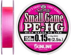 Картинка Шнур Sunline Small Game PE-HG 150м #0.15 2.5LB 1.2кг