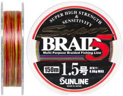 Картинка Шнур Sunline Super Braid 5 150m #1.5/0.205мм 8.8кг
