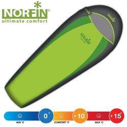 Спальник Norfin LIGHT 200  +10°- 0° / 220х55(80)см / NF R (NF-30102)