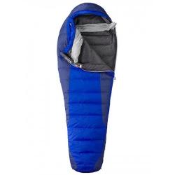 Картинка Спальный мешок Marmot Sawtooth Long X Wide левый astral blue/deep blue