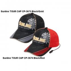 Картинка Кепка Sunline TOUR CAP CP-3675 Black/Gold