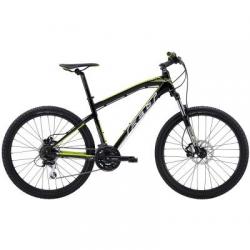 Картинка Велосипед Felt MTB SIX 70 gloss black (white, acid green) 21.5