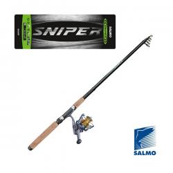 Картинка Вудилище спінінг. (комплект) Salmo Sniper TRAVEL SPIN SET 2.10