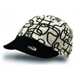 Wind x-treme Coolcap Black and White (10109)