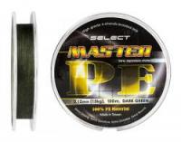 Шнур Select Master PE 150m 0.18мм 21кг темн.-зел.